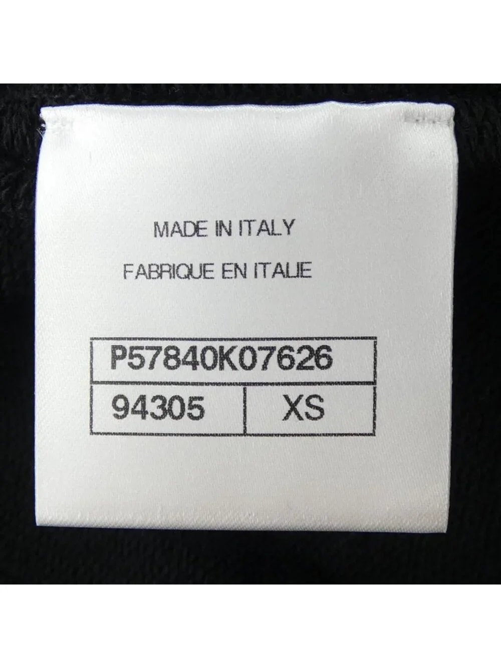 Chanel 18c Sweatshirt Black